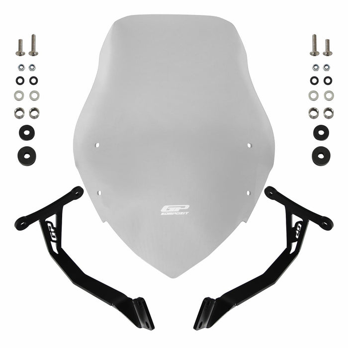 GP Kompozit Windshield Windscreen Clear Compatible For Honda CB125F  2021-2024