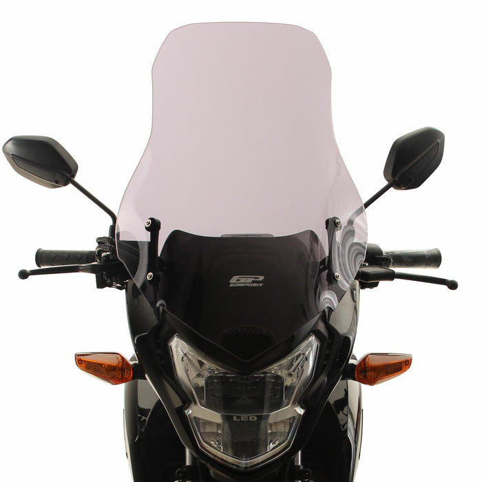 GP Kompozit Windshield Windscreen Smoked Compatible For Honda CB125F  2021-2024
