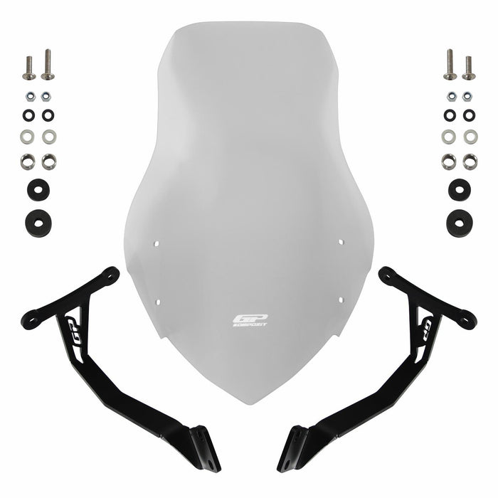 GP Kompozit Windshield Windscreen Clear Compatible For Honda CB125F  2021-2024