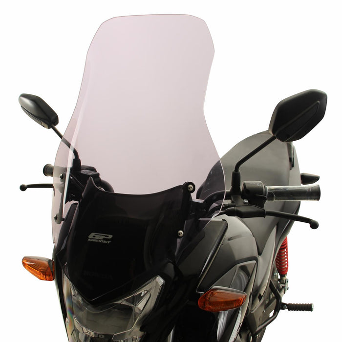 GP Kompozit Windshield Windscreen Transparent Compatible For Honda CB125F 2021-2024