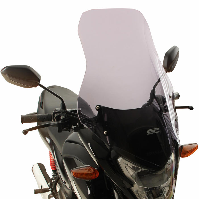 GP Kompozit Windshield Windscreen Transparent Compatible For Honda CB125F 2021-2024