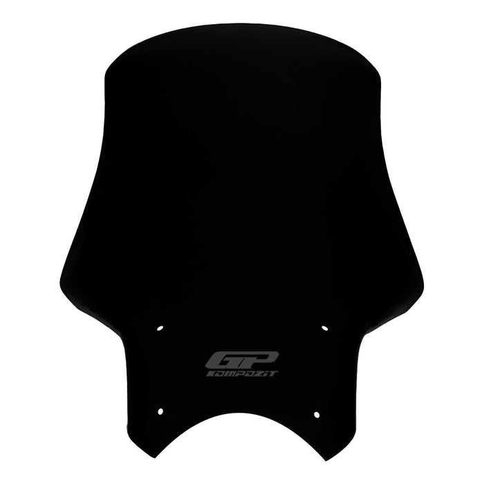 GP Kompozit Touring Windshield Windscreen Black Compatible For Honda CB125R / CB250R / CB300R  2018-2024