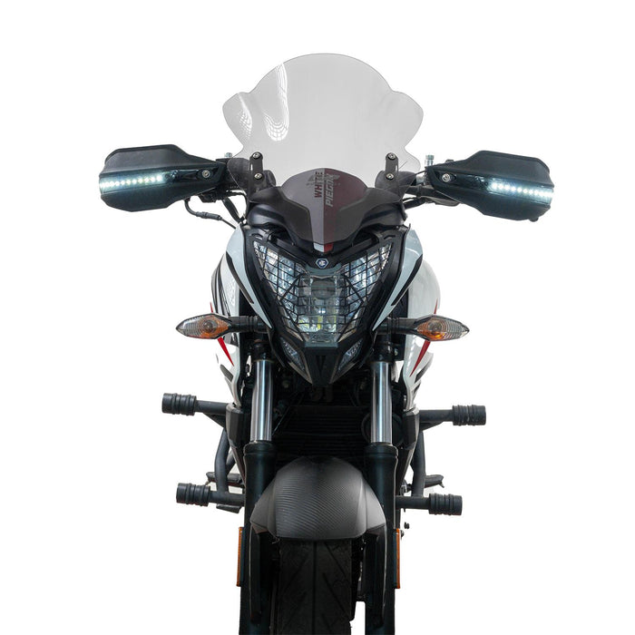 GP Kompozit LED Handguard Lights with Turn Signals Compatible For Honda CB250R / CB300R 2018-2024