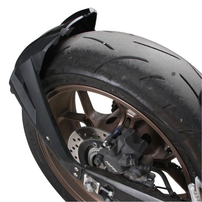 GP Kompozit Rear Wheel Fender Hugger Splash Guard Black Compatible For Honda CB650R 2019-2023