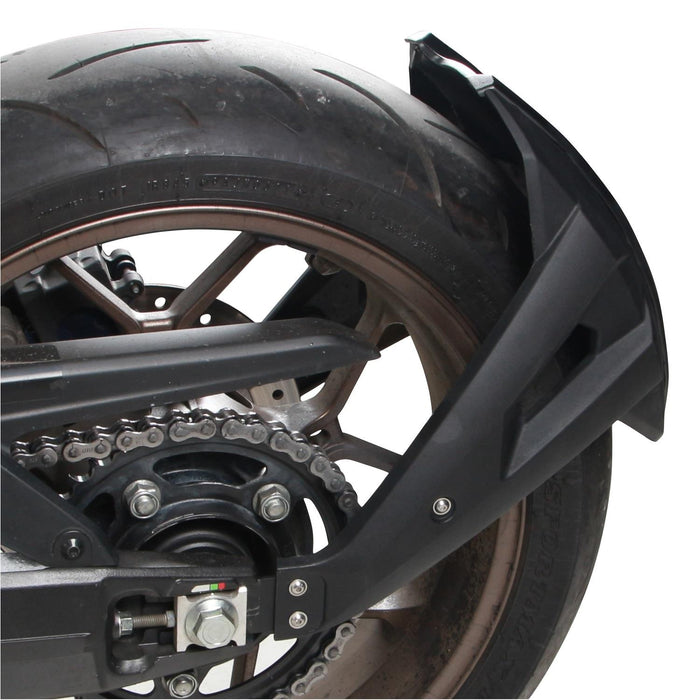 GP Kompozit Rear Wheel Fender Hugger Splash Guard Black Compatible For Honda CB650R 2019-2023