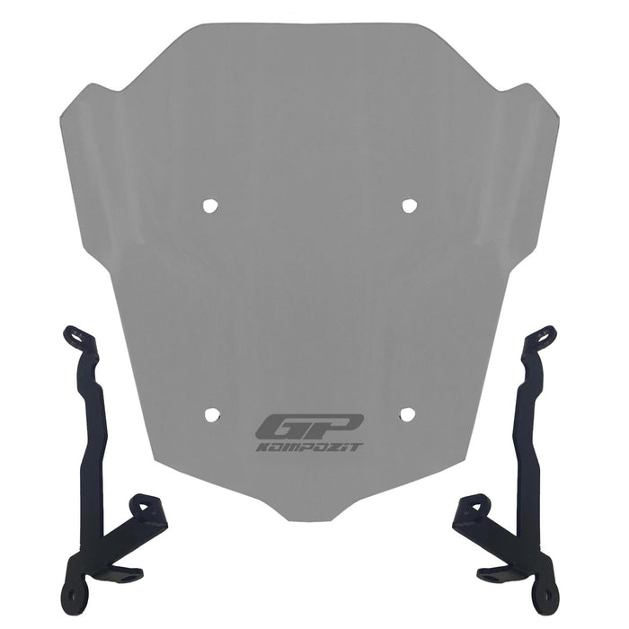 GP Kompozit Windshield Windscreen Smoked Compatible For Honda CB650R E-CLUTCH  2025