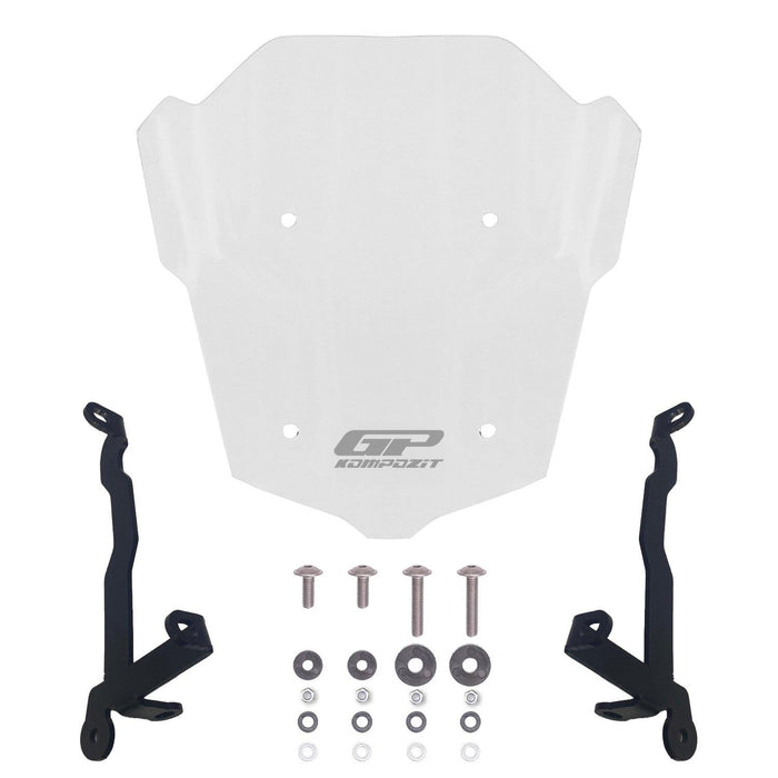 Parabrisas GP Kompozit Transparente Compatible con Honda CB650R E-CLUTCH 2020-2026