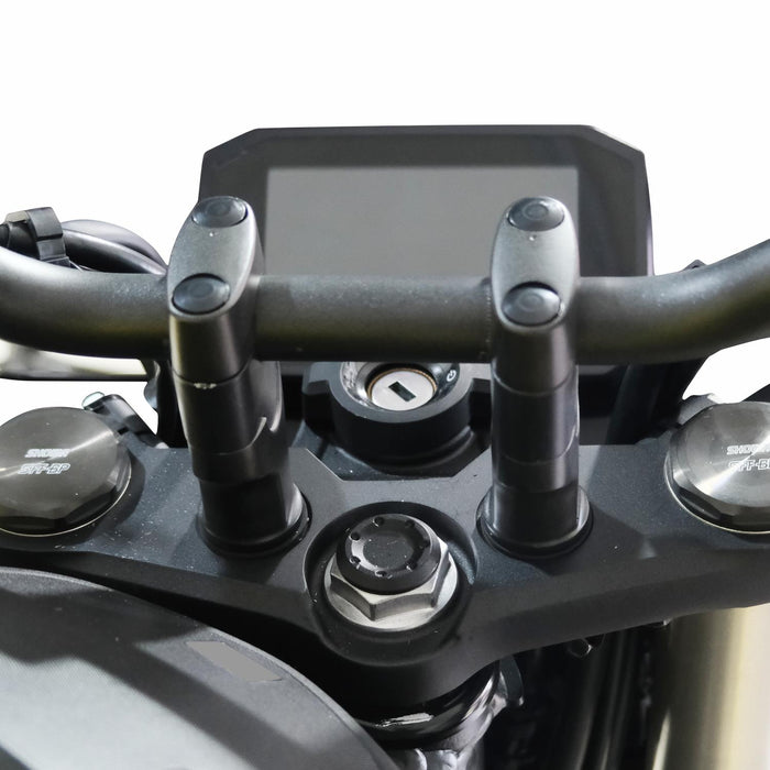 GP Kompozit Handlebar Riser Black Compatible For Honda CB750 Hornet 2023-2024