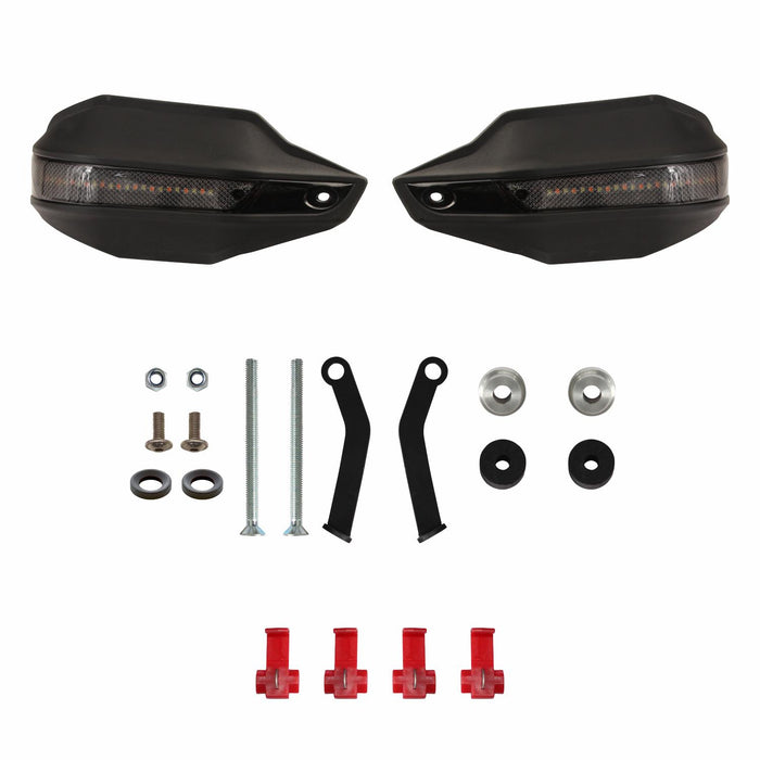 GP Kompozit LED Handguard Lights with Turn Signals Compatible For Honda CB750 Hornet  2023-2024