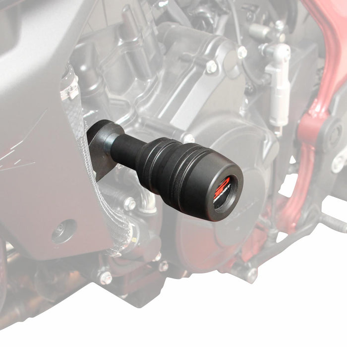 GP Kompozit Engine Crash Frame Slider Black Compatible For Honda CB750 Hornet 2023-2024