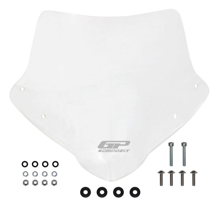 GP Kompozit Windshield Windscreen Clear Compatible For Honda CB750 Hornet 2023-2024 2023-2024