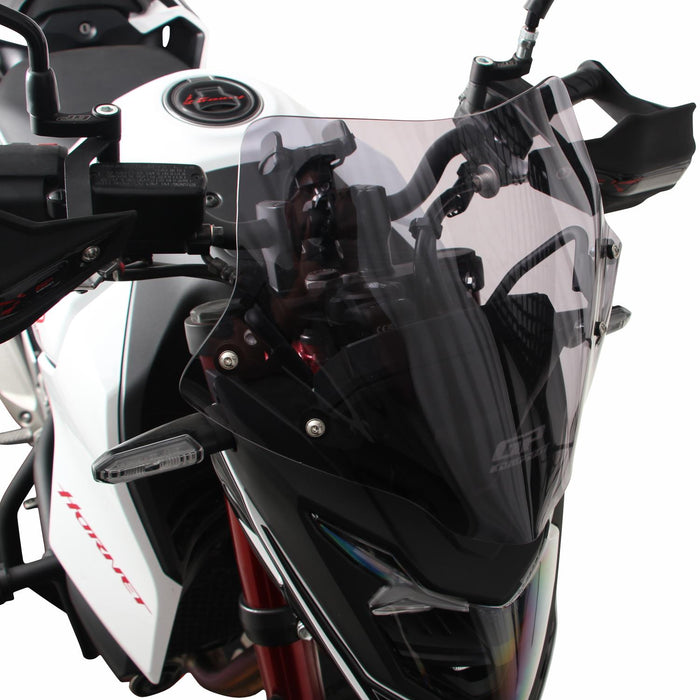 GP Kompozit Windshield Windscreen Black Compatible For Honda CB750 Hornet  2023-2024