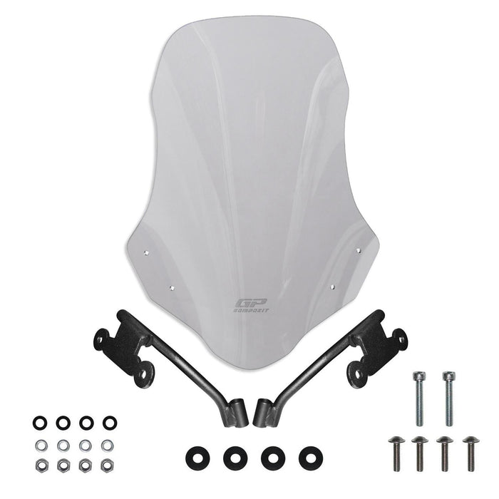 GP Kompozit Parabrisas Ahumado Compatible con Honda CB750 Hornet 2023-2024