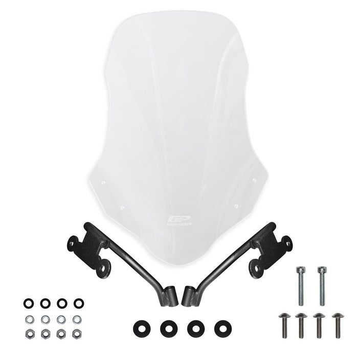 GP Kompozit Windshield Windscreen Clear Compatible For Honda CB750 Hornet  2023-2024