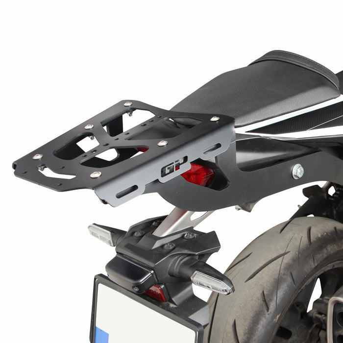 GP Kompozit Rear Luggage Rack Black Compatible For Honda CB750 Hornet 2023-2024