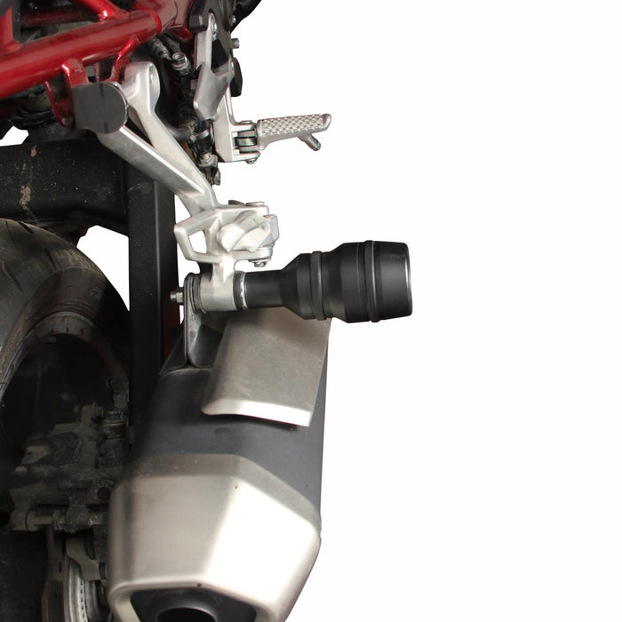 GP Kompozit Exhaust Crash Frame Slider Black Compatible For Honda CB750 Hornet 2023-2024