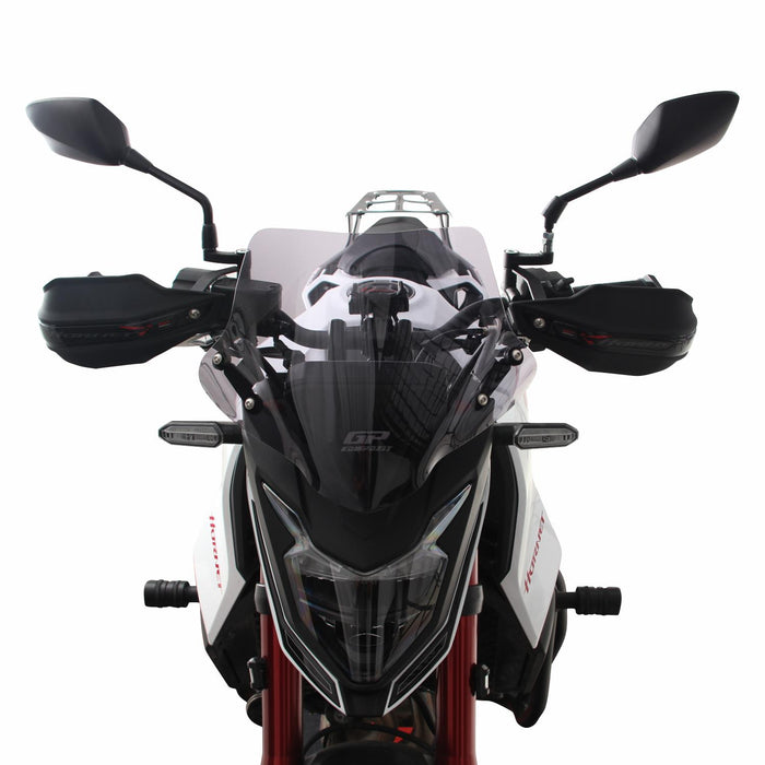 GP Kompozit Windshield Windscreen Black Compatible For Honda CB750 Hornet 2023-2024