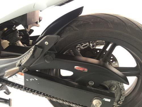 Garde-boue arrière GP Kompozit noir compatible pour Honda CBF1000 2010-2017 