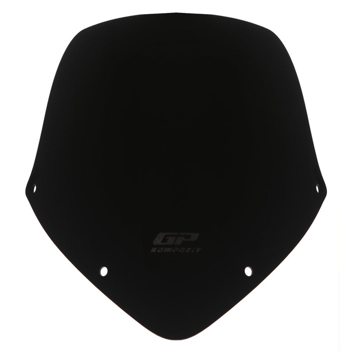 GP Kompozit Sports Windshield Windscreen Black Compatible For Honda CBF150 2005-2017