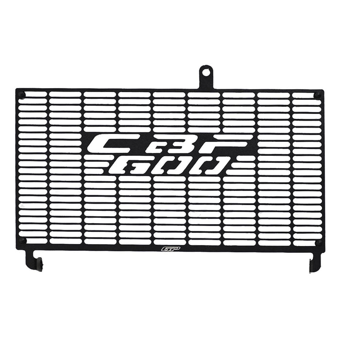 GP Kompozit Radiator Grille Guard Protector Cover Black Compatible For Honda CBF600 2005-2007