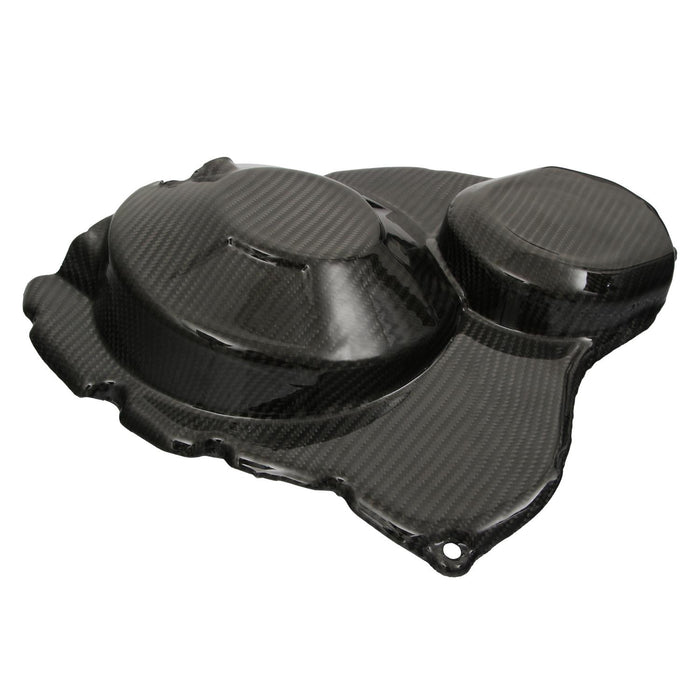 GP Kompozit Couvercle de protection d'embrayage et d'alternateur en fibre de carbone compatible pour Honda CBR600RR 2003-2006 