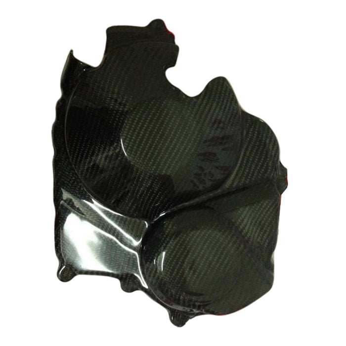 GP Kompozit Clutch and Alternator Guard Cover Protection Carbon Fiber Compatible For Honda CBR600RR 2007-2014