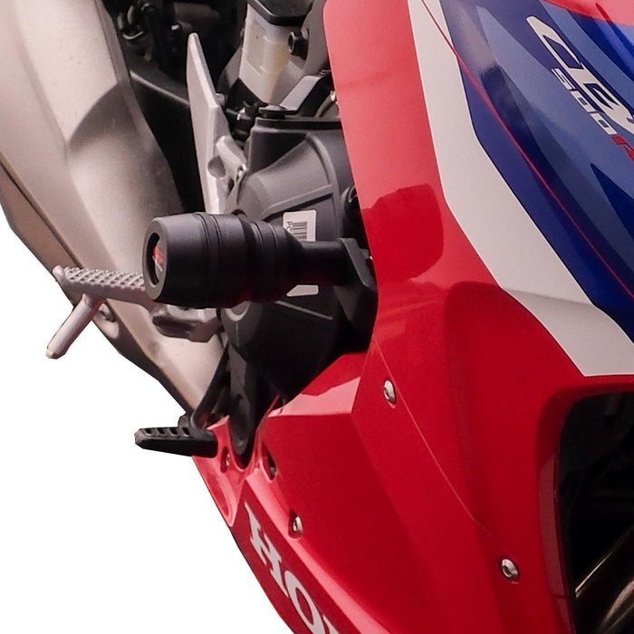 GP Kompozit Engine Crash Frame Sliders Black Compatible For Honda CBR500R  2025