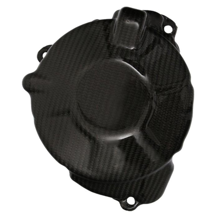 GP Kompozit Clutch and Alternator Guard Cover Protection Carbon Fiber Compatible For Honda CBR600RR 2003-2006