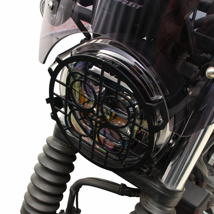 GP Kompozit Headlight Guard Black Compatible For Honda CL250 / CL300 2023-2024