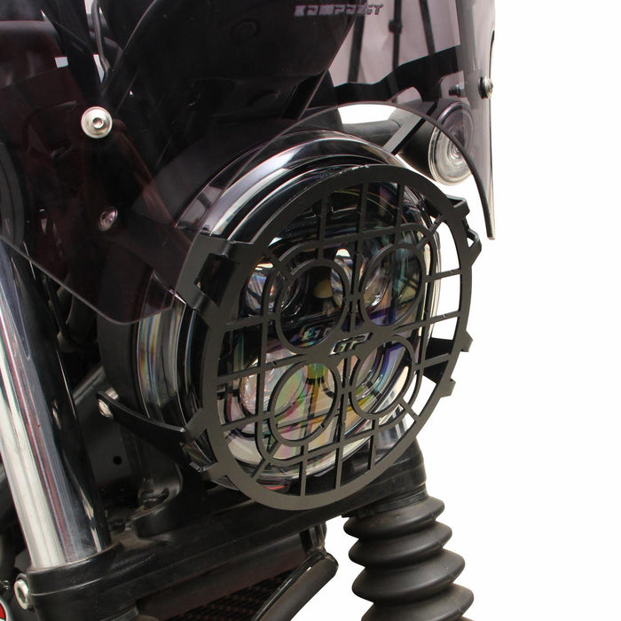 GP Kompozit Headlight Guard Black Compatible For Honda CL250 / CL300 2023-2024