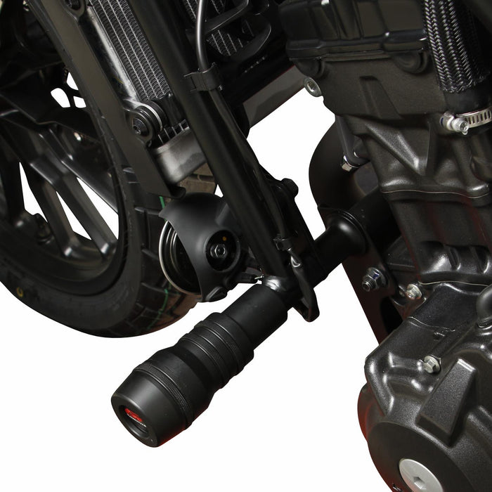 GP Kompozit Engine Crash Frame Slider Black Compatible For Honda CL250 / CL300 2023-2024