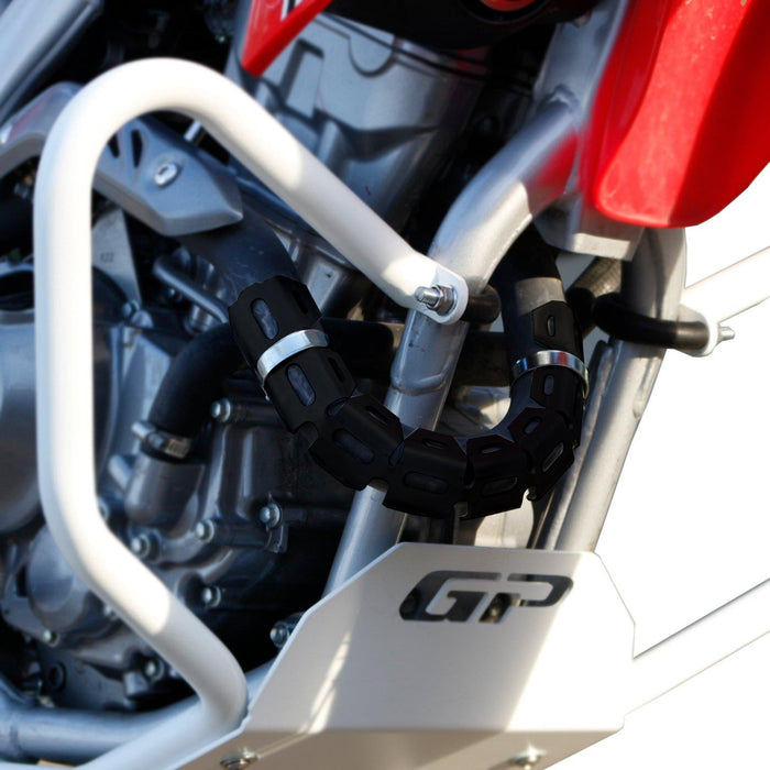 GP Kompozit Exhaust Guard Black Compatible For Honda CRF250L 2013-2024