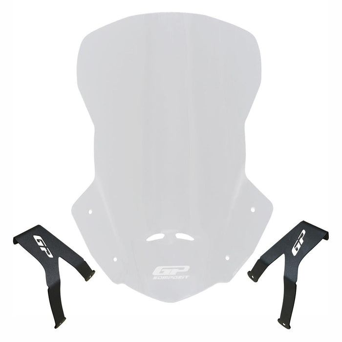 GP Kompozit Parabrisas Touring Transparente Compatible para Honda CRF250L / CRF300L 2013-2022 