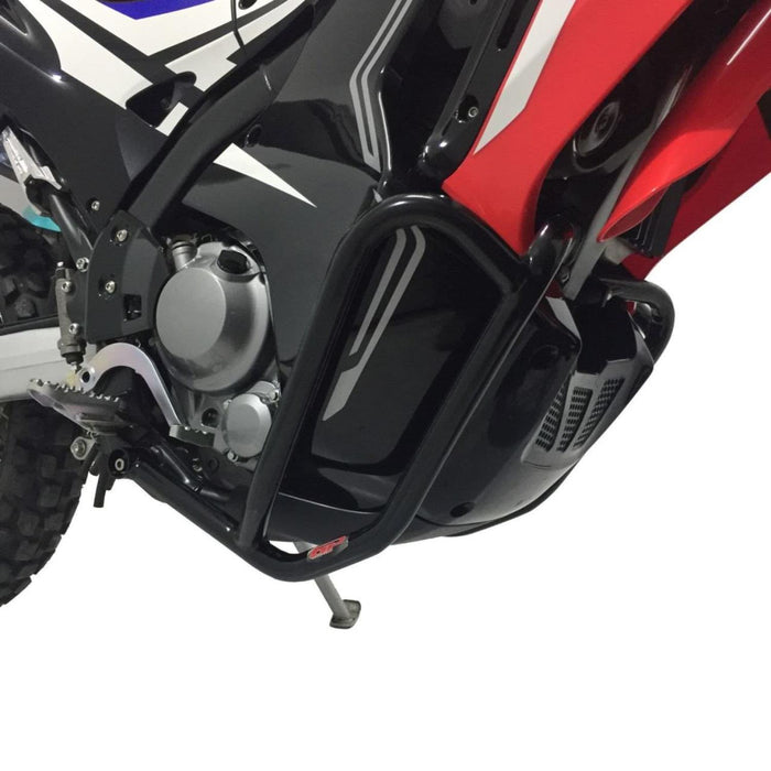 GP Kompozit Engine Guard Crash Bar Protection Black Compatible For Honda CRF250 Rally 2017-2020