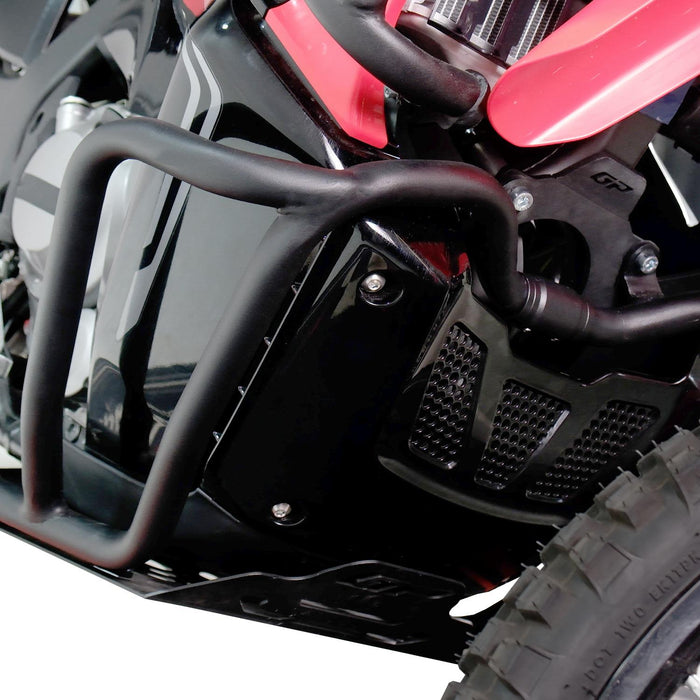 GP Kompozit Engine Protector Crash Bars Black Full Set Compatible For Honda CRF250L Rally / CRF300L Rally  2021-2024