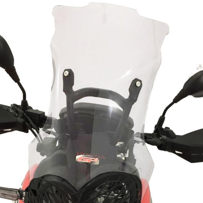 GP Kompozit Windshield Windscreen Clear Compatible For Honda CRF250L Rally / CRF300L Rally  2017-2025