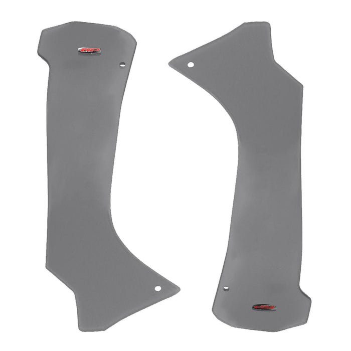 GP Kompozit Deflector de viento alerón lateral ahumado compatible con Honda CRF250 Rally 2017-2023 