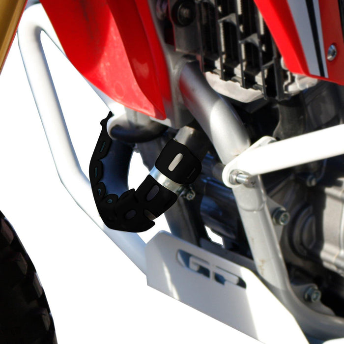 Protector de escape GP Kompozit negro compatible con Honda CRF250L 2013-2025