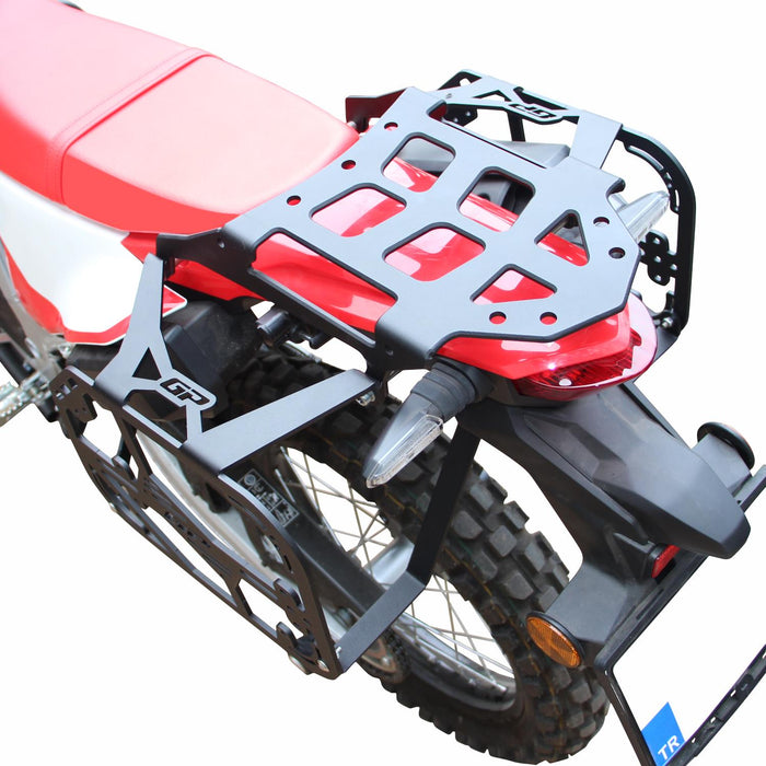 GP Kompozit Side Carrier Pannier Rack Black Compatible For Honda CRF250L / CRF300L 2023-2024