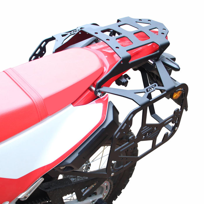 GP Kompozit Side Carrier Pannier Rack Black Compatible For Honda CRF250L / CRF300L 2023-2024