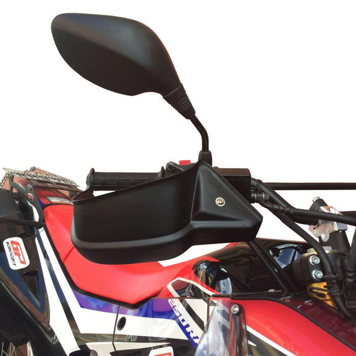 GP Kompozit Cubremanos Negro Compatible con Honda CRF250L / CRF250L Rally / CRF300L Rally 2013-2023