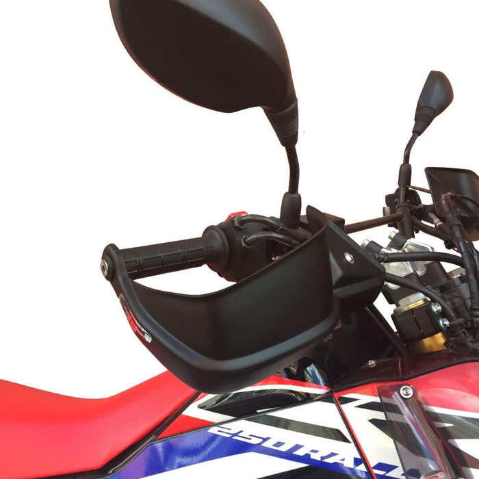 GP Kompozit Cubremanos Negro Compatible con Honda CRF250L / CRF250L Rally / CRF300L Rally 2013-2023