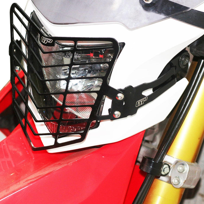 GP Kompozit Headlight Grille Guard Protector Black Compatible For Honda CRF250L / CRF300L 2013-2020