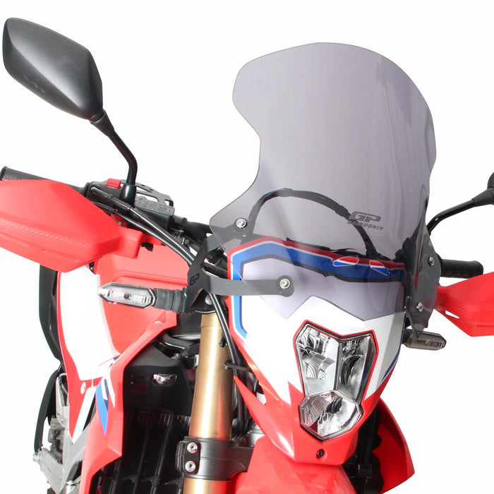 GP Kompozit Touring Windshield Windscreen Clear Compatible For Honda CRF250L / CRF300L 2023-2024