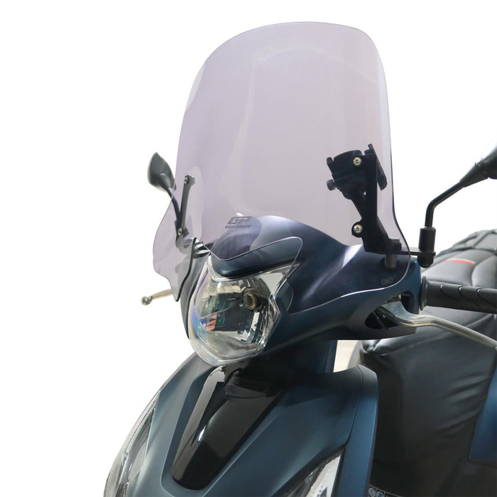 GP Kompozit Windshield Windscreen Smoked Compatible For Honda Dio 2021-2024