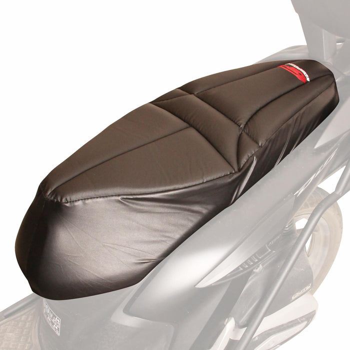 GP Kompozit Motorcycle Seated Cover Protector Waterproof Black Compatible For Honda Dio 2021-2024