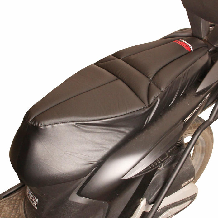 GP Kompozit Motorcycle Seated Cover Protector Waterproof Black Compatible For Honda Dio 2021-2024