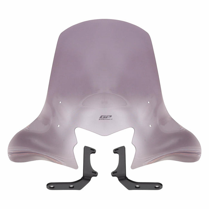 GP Kompozit Pare-brise fumé compatible pour Honda Dio 2021-2023 