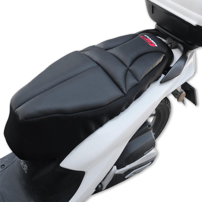 GP Kompozit Motorcycle Seated Cover Protector Waterproof Black Compatible For Honda Dio 2021-2025