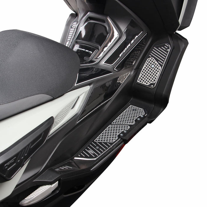 GP Kompozit Footboards Aluminum Compatible For Honda Forza 250 / Forza 300 / Forza 350 / NSS300 / NSS350 2018-2024